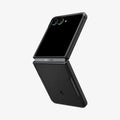 ACS11798 - Galaxy Z Flip 8 Series - Core Armor (Mag Fit) showing an angled view of the Galaxy Z Flip 8 with the Core Armor MagFit case, folded open with the 
