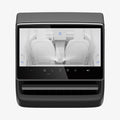 AGL07586 - Model 3 (2024-2025) Highland Screen Protector Glas.tR SLIM | Anti-Glare (Rear) in Clear showing the front installed to the device