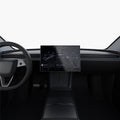 AGL10819 - Model Y Juniper (2025+) Screen Protector GLAS.tR EZ Fit | Anti-Glare 16 inch showing the front of the monitor with installed screen protector
