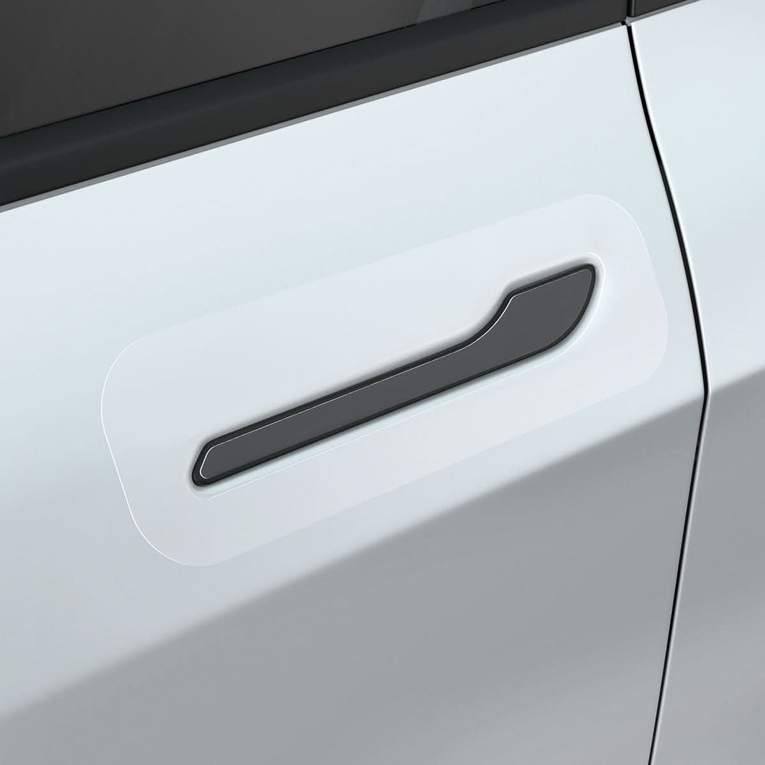 AFL06989 - Tesla Model Y & 3 Platinum Shield Car Door showing the platinum shields, included items and packaging