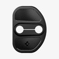 ACP07123 - Tesla Model Y & 3 Door Lock Cover TO320 in Black showing the front