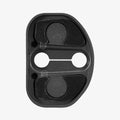 ACP07123 - Tesla Model Y & 3 Door Lock Cover TO320 in Black showing the bottom
