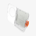 AFA07557 - MagSafe Card Holder Tintap (MagFit) in Frost Clear showing the inner and partial side