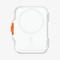 AFA07557 - MagSafe Card Holder Tintap (MagFit) in Frost Clear showing the back