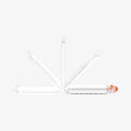 AFA07557 - MagSafe Card Holder Tintap (MagFit) in Frost Clear showing the sides card slot open
