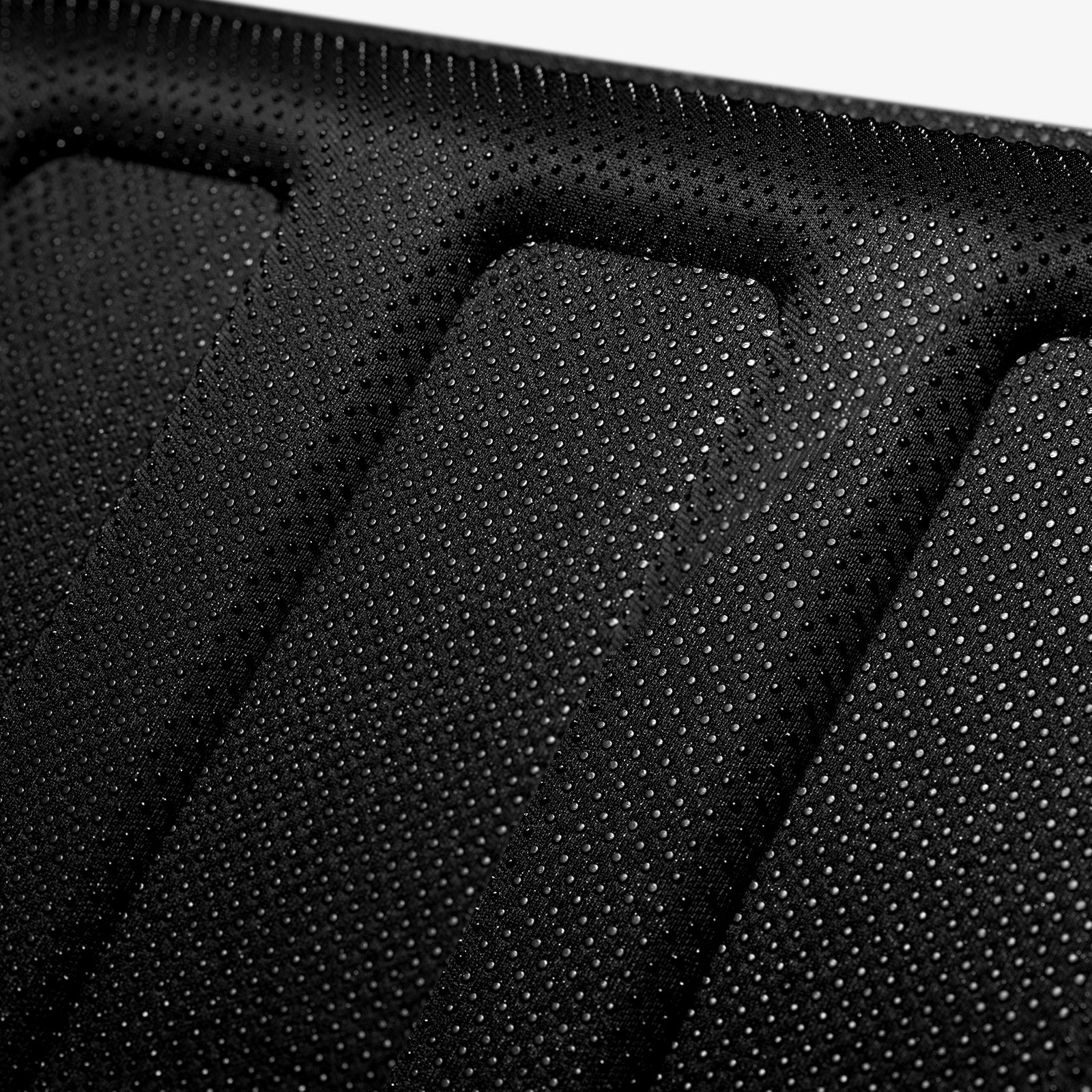 ACP06530 - Tesla Model Y Rear Trunk Mat TL20-Y in Black showing the back