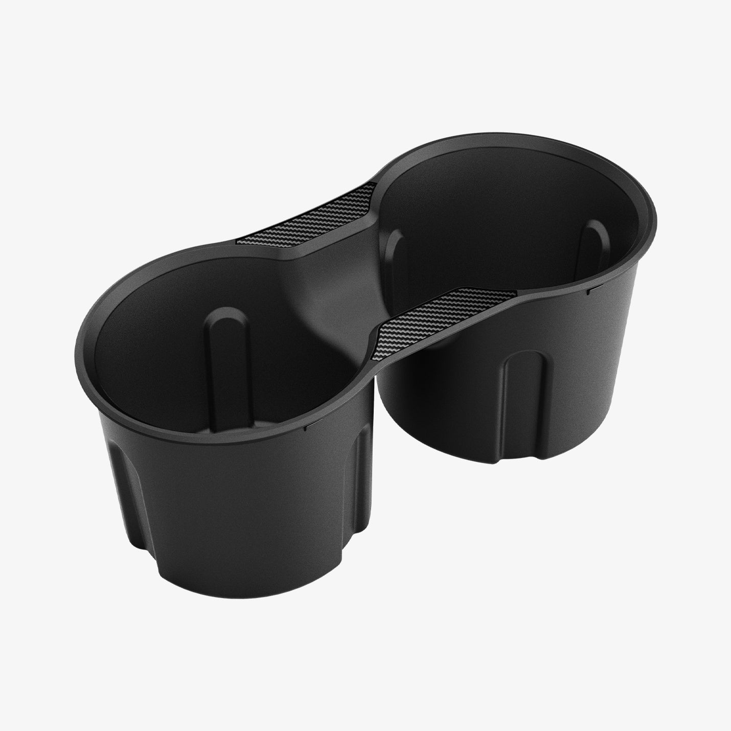 ACP07107 - Tesla Model 3 & Y Cup Holder Insert showing the front and top