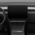 ACP08373 - Tesla Model 3 Highland Under Screen Organizer TO227H in Black showing front