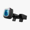 ACP08262 - Tesla Model 3 Highland - Freshener Adapter TO230H in Black showing the front, partial bottom and sides