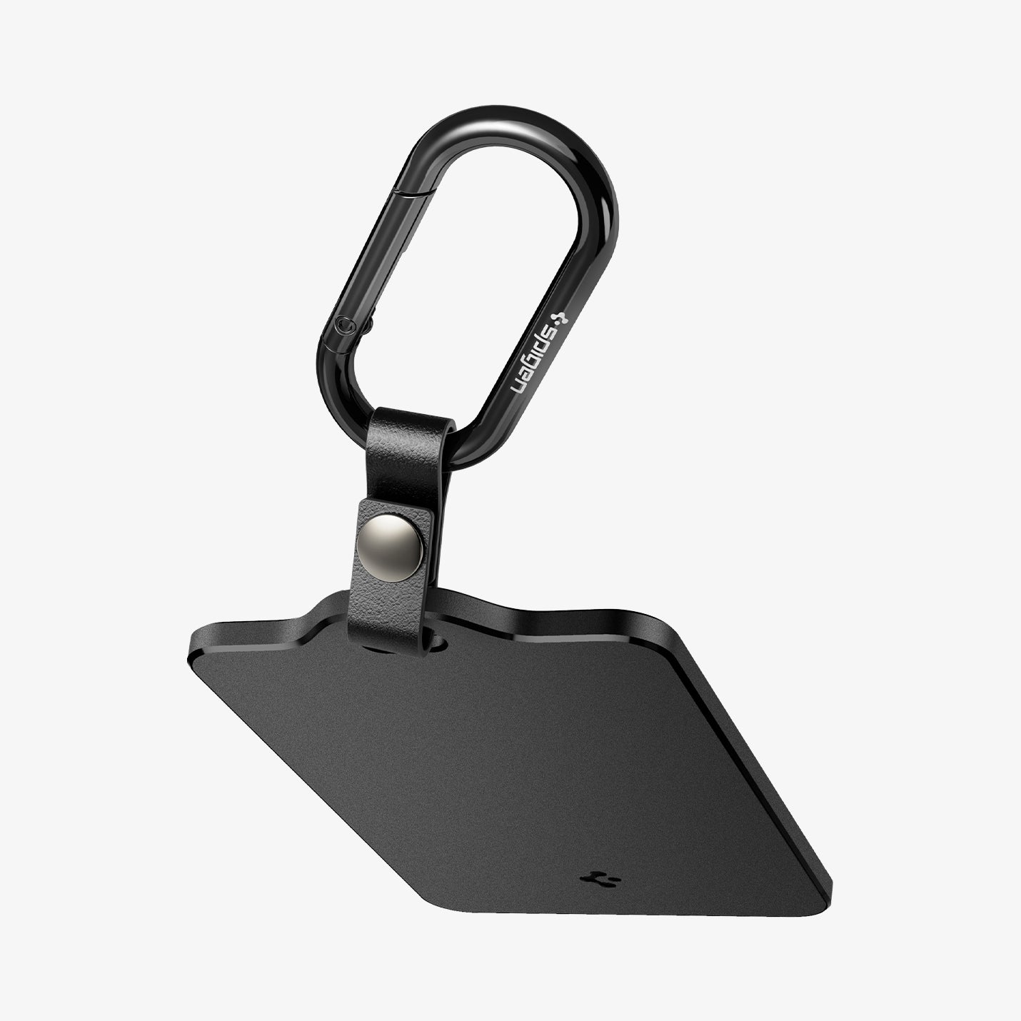 ACP07175 - Tesla Key Card Holder showing the top and front with carabiner