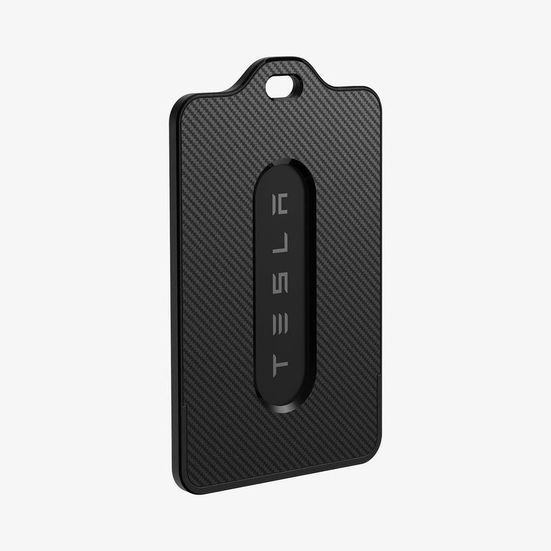 ACP07175 - Tesla Key Card Holder showing the front and partial side