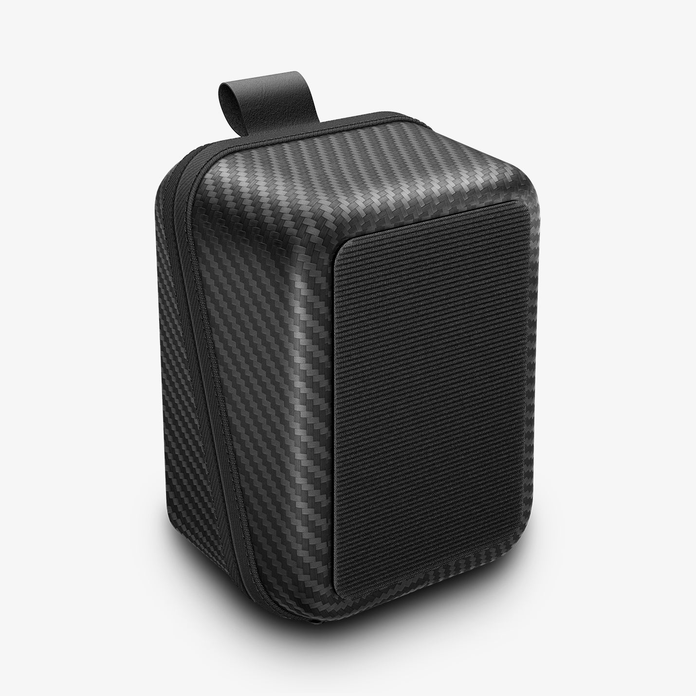 ACS09016 - Tesla SAE J1772 Charging Adapter Case TO254 in Black showing the back and partial side