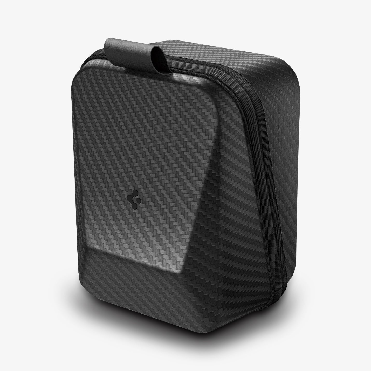 ACS09016 - Tesla SAE J1772 Charging Adapter Case TO254 in Black showing the front, partial side and top