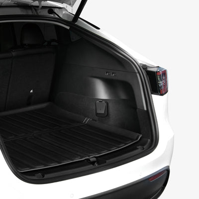 ACS09016 - Tesla SAE J1772 Charging Adapter Case TO254 in Black showing the adapter case installed inside a vehicle
