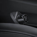 ACP09180 - Tesla Charging Adapter Door Dock TO255 in Black showing the partial front and sides