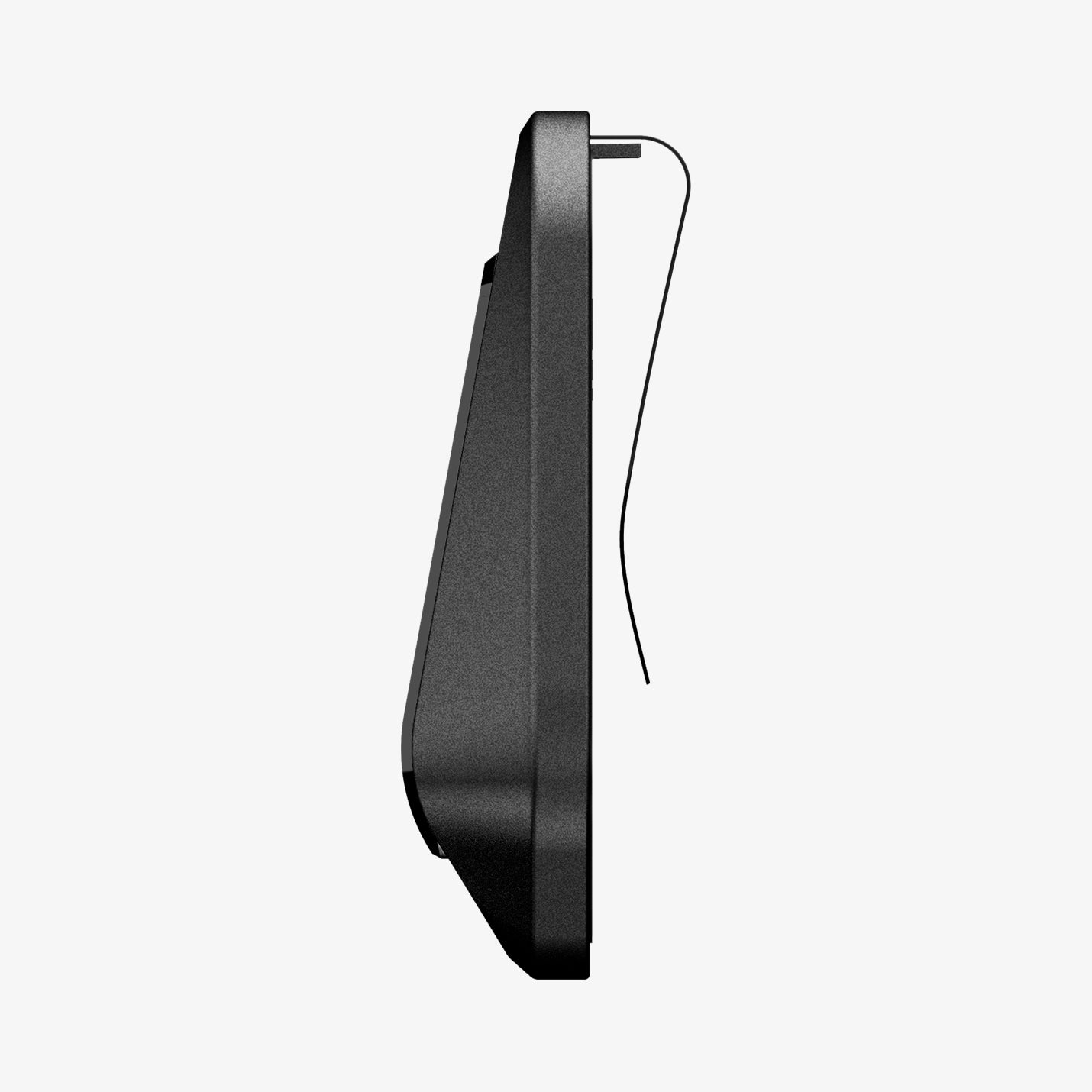 ACP09201 - Tesla Model 3 (2017-2023) Car Seat Hook TO283 in Black showing the side hook closed