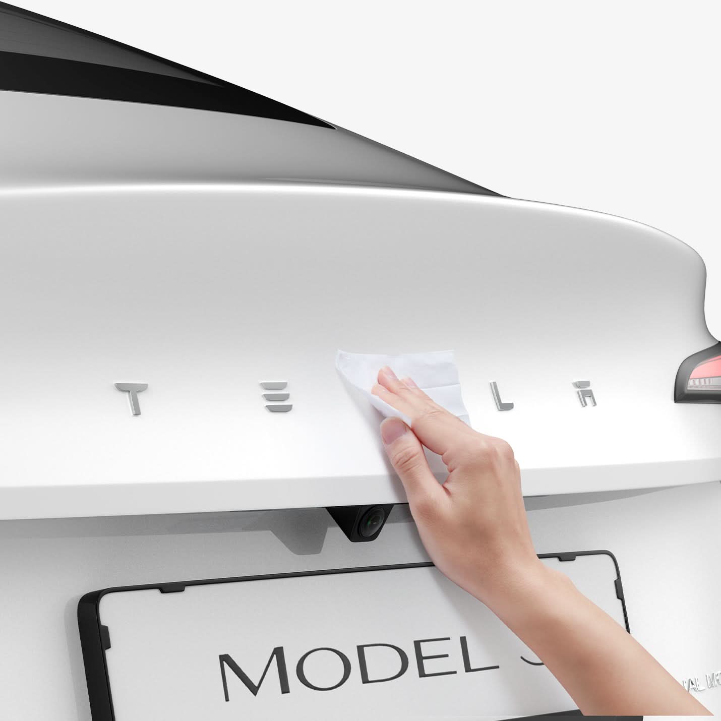 Maxton Design Tesla Model 3 Rear Spoiler In Gloss Black - Foto 8