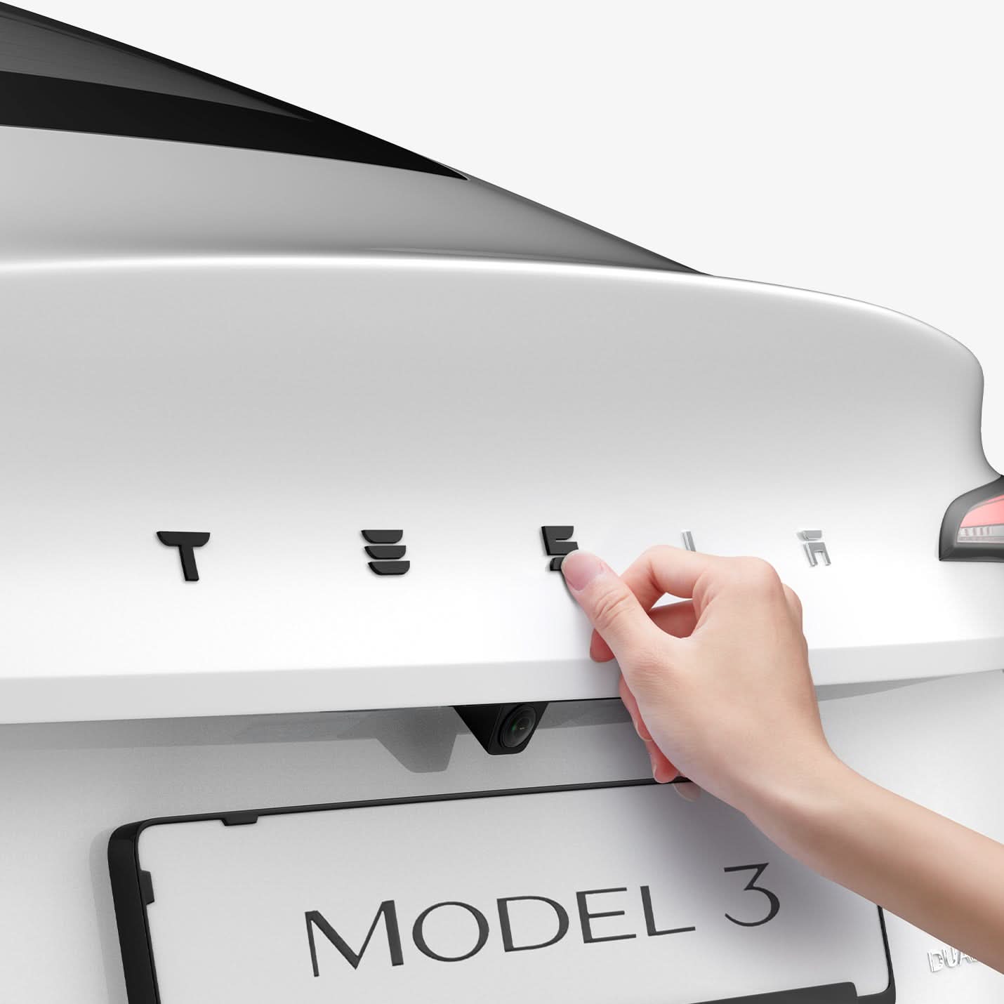 Cover Adesiva Per Emblema Anteriore Tesla Model 3 Highland 2024 - Nero - Protezione E Stile - Foto 8