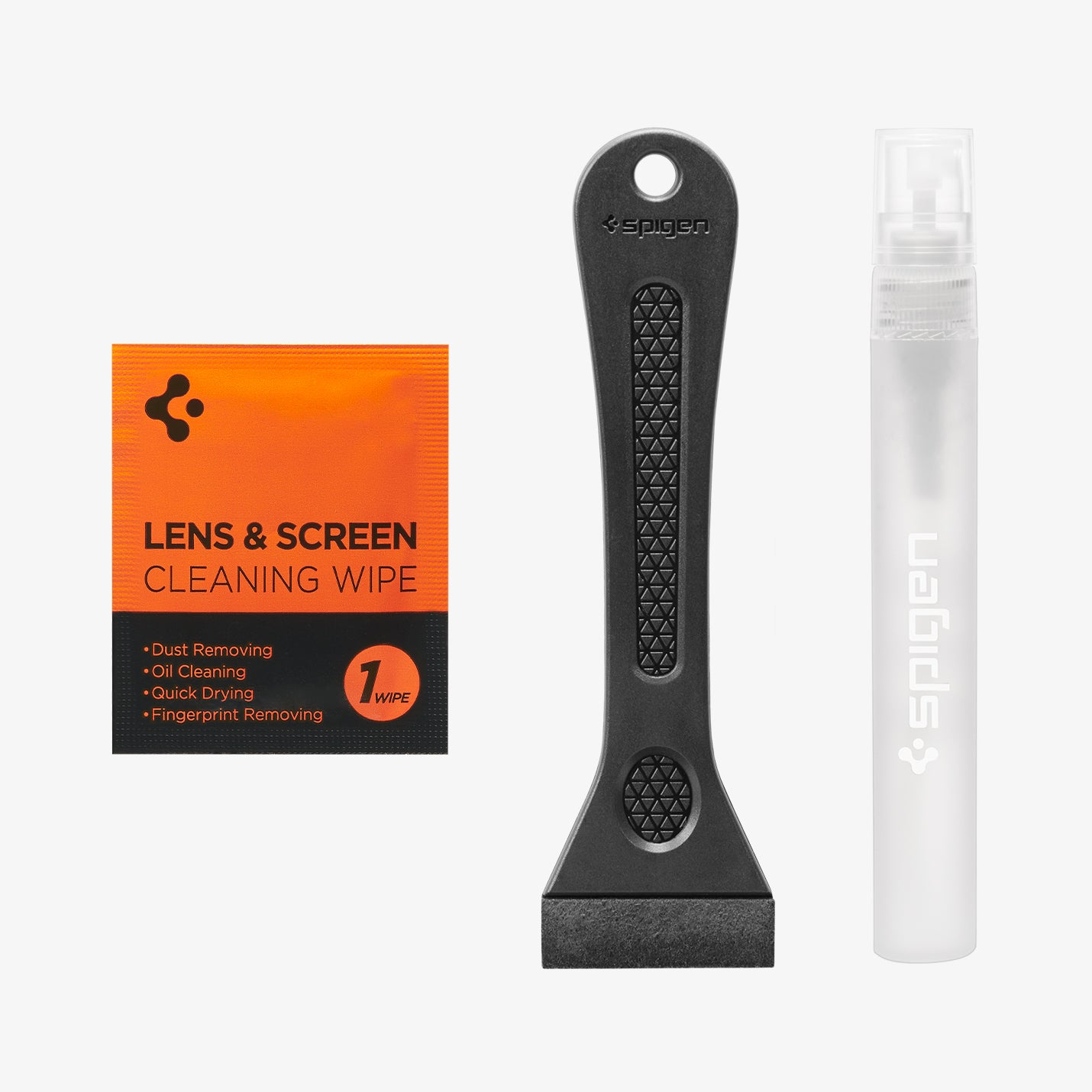AFL07572 - Tesla Model S Charging Port Protective Film TO421 in Transparency showing the tools included in the package
