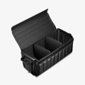 ACP08855 - Trunk Organizer TSO100 in Black showing the inner of the organizer with dividers