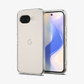 ACS11279 - Pixel 10a Ultra Hybrid in Crystal Clear showing the back, front and inside