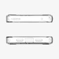ACS11279 - Pixel 10a Ultra Hybrid in Crystal Clear showing the top and bottom of case