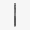 ACS09043 - Pixel 9a Case Ultra Hybrid Metal Ring (MagFit) in Clear White showing the side
