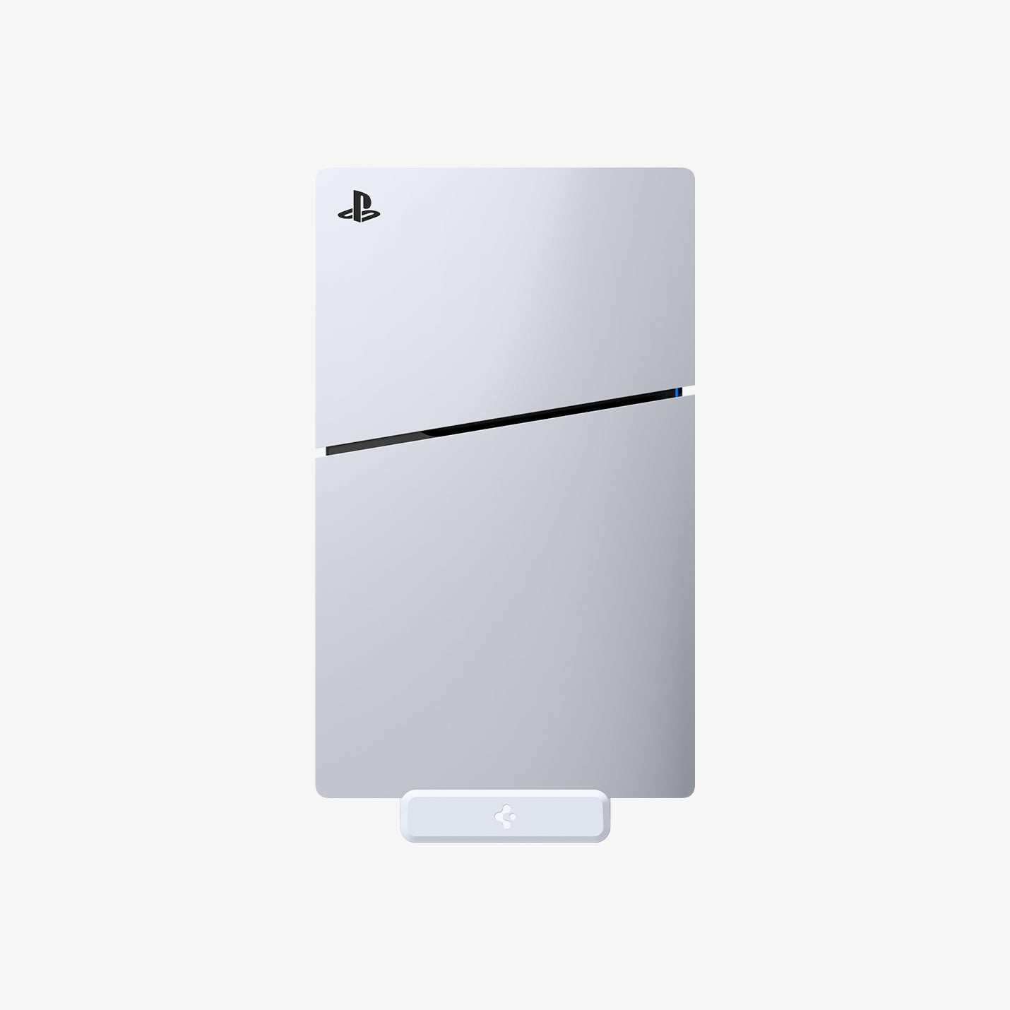 AGP08541 - PlayStation 5 Slim Console Mount VG210 in White showing the front