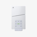 AGP08541 - PlayStation 5 Slim Console Mount VG210 in White showing the back