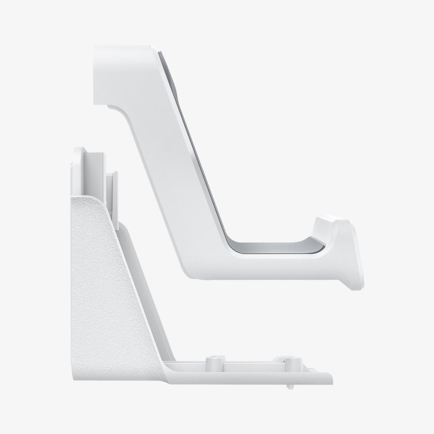 AMP06397 - PlayStation 5 Controller Mount | VG300 in White showing the side mount detached its parts