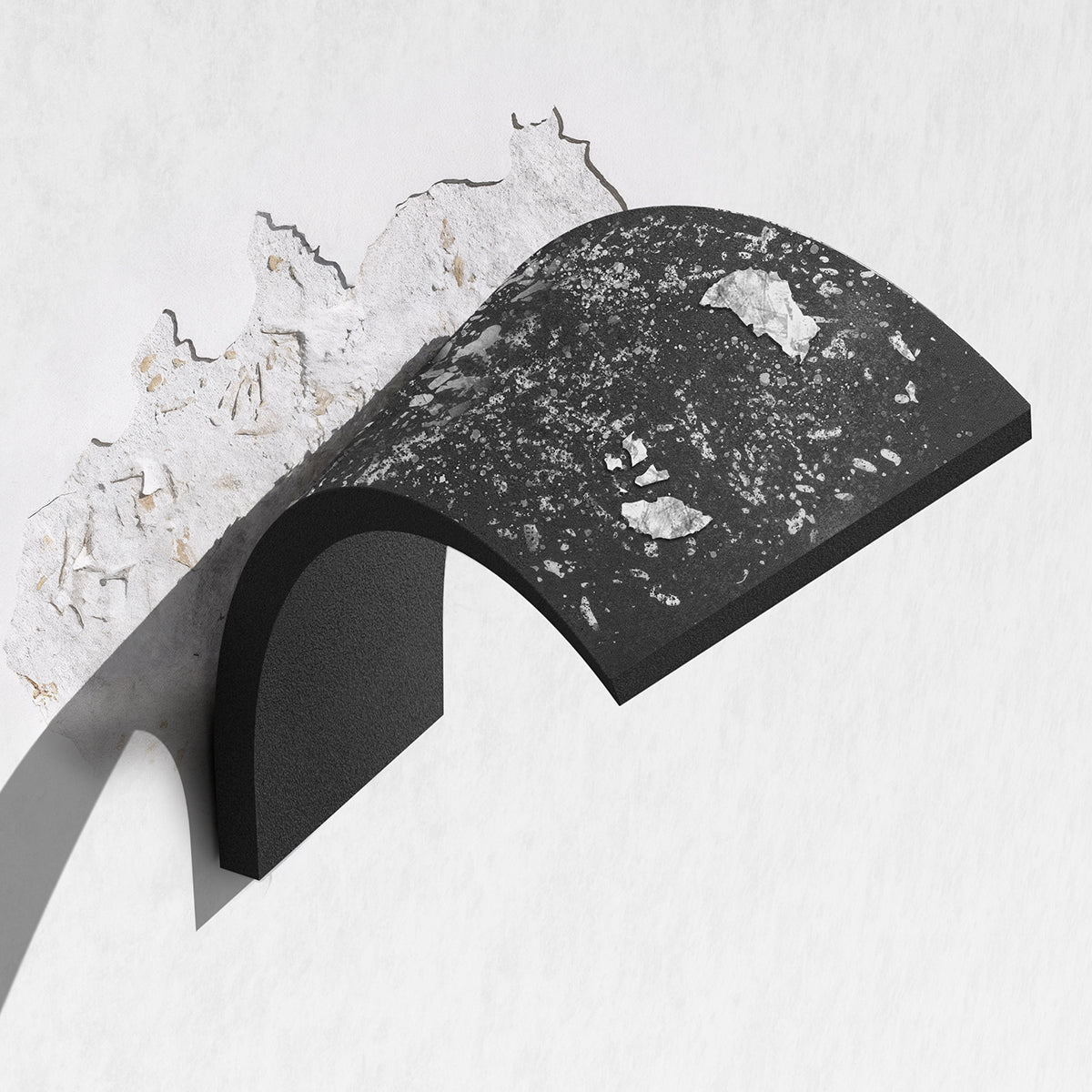 ACP10400 - Garage Wall Protector | WP100 showing the partial back, inner front and side