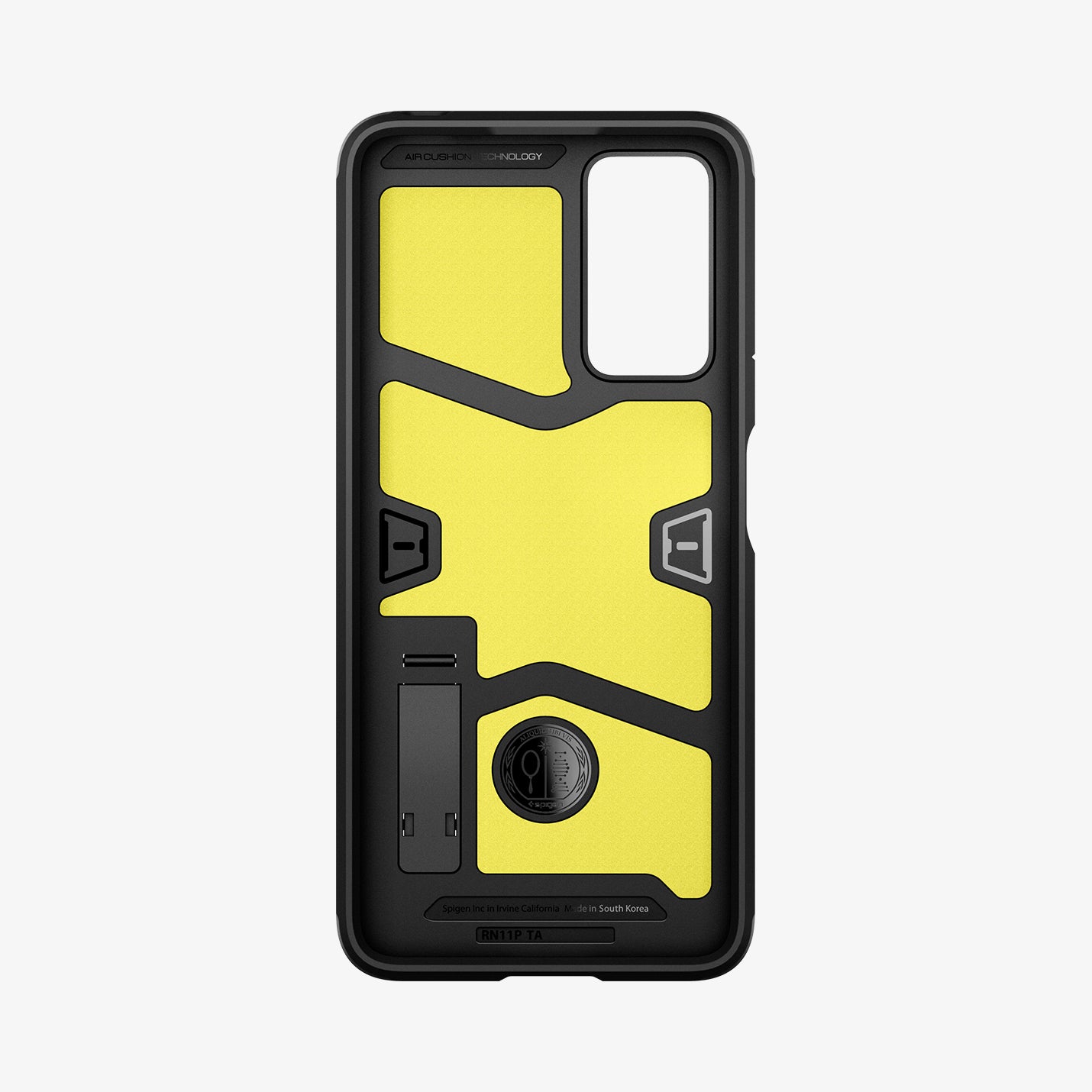 ACS04416 - Redmi Note 12 Pro Case Tough Armor in Black showing the inner case with impact foam