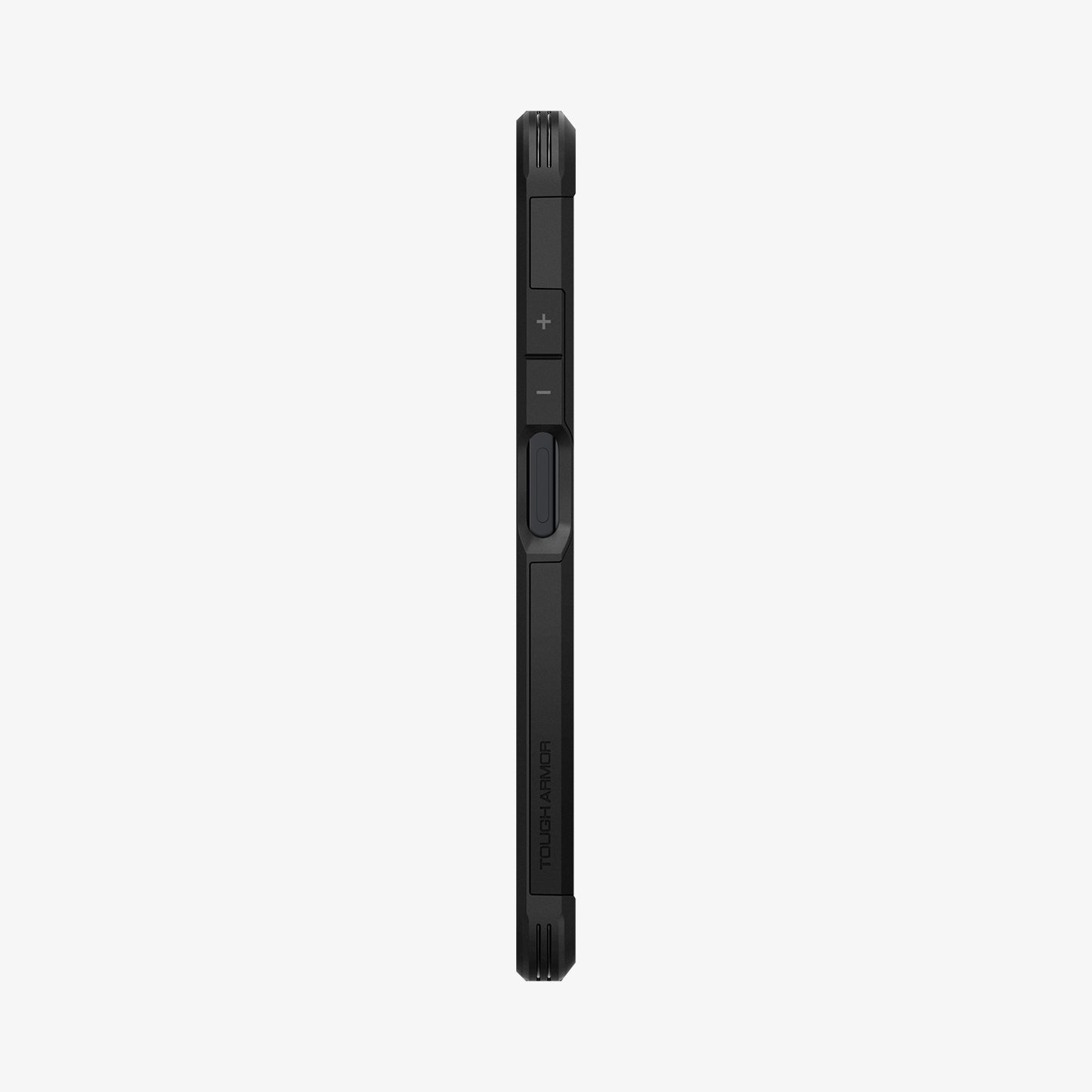 ACS04416 - Redmi Note 12 Pro Case Tough Armor in Black showing the side with side buttons