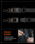 ACP11156 - Pet Car Backseat Barrier | PS200 in Black showing secure buckle