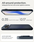 ACS09723 - Pixel 10 Pro XL Thin Fit (MagFit) in Metal Slate showing all around protection. safeguard the lens and screen against scratches.