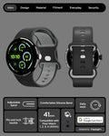 AMP09486 - Pixel Watch 4 (41mm) Nano Pop in Black Sesame showing the compatibility