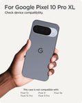 ACS09732 - Pixel 10 Pro XL Case Parallax (MagFit) in sage green showing the compatibility. Only compatible with Pixel 10 Pro XL