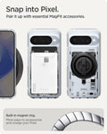 ACS09704 - Pixel 10 / Pixel 10 Pro Case Ultra Hybrid Neo One (MagFit) showing the built in magnet ring. More ways to accessorize and charge your pixel.