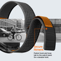 AMP11425 - Gamin 22mm Athlex Air Quick Realase showing Athlex Air 2 Quick Release 22mm watch band with secure hook and loop fastening system and flexible fit