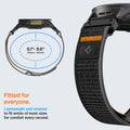 AMP11426 - Gamin 22mm Athlex Air Quick Fit showing adjustable Athlex Air 2 Quick Fit 22mm watch band with lightweight fit for wrist sizes from 155mm to 245mm