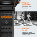 AMP11426 - Gamin 22mm Athlex Air Quick Fit showing Athlex Air 2 Quick Fit 22mm snap-on connector and rugged woven band design for all-day comfort