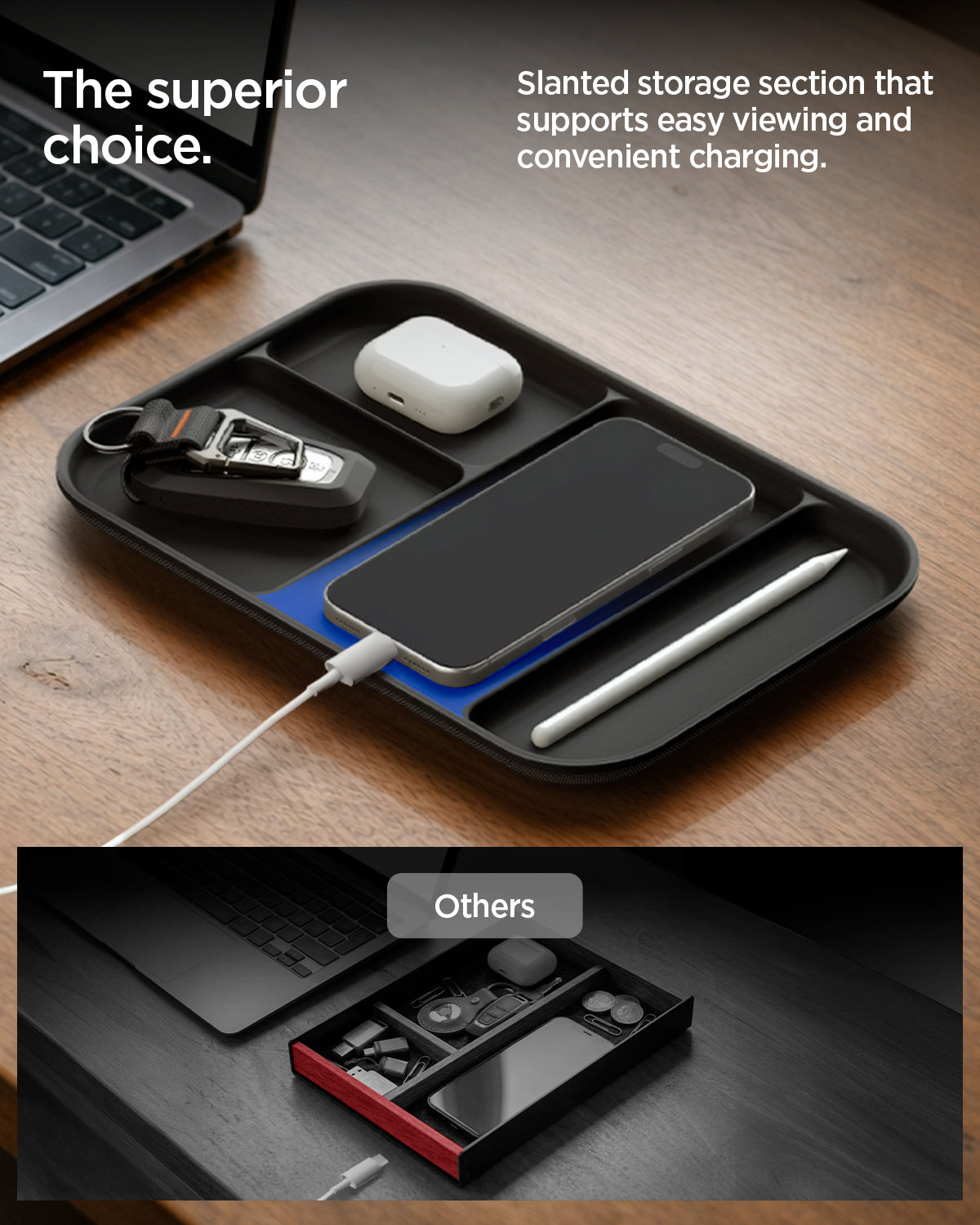 Sectional Catchall Tray - Spigen.com Official Site – Spigen Inc