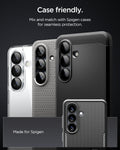 AGL11094 - Galaxy S26 Optik EZ Fit Lens Pro Protector showing case friendly. mix and match with spigen cases for seamless protection