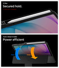ACS11822 - Galaxy Tab S12+ Rugged Armor Pro showing the S Pen secured along the tablet edge and the folio cover supporting auto sleep and wake functionality.
