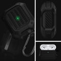 ASD00537 - Apple AirPods Pro Case Tough Armor in black showing the different angles