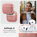 ACS08649 - AirPods 4 Pro / AirPods 4 Case Urban Fit in Rose Gold showing the AirPods 4 not compatible with AirPods 1 | 2 | 3 | Pro