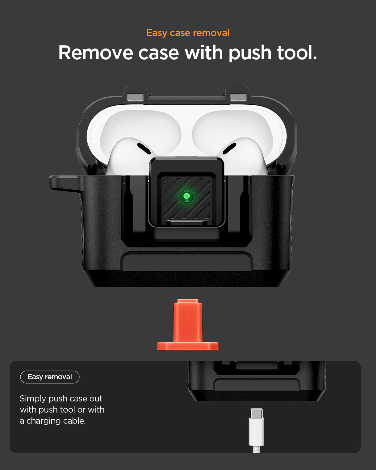 AirPods Pro 3 Case Lock Fit - Spigen.com Official Site – Spigen Inc