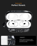 ACS09823 - AirPods Pro 3 Series Ultra Hybrid Zero One (MagFit) in Zero One Black precise cutouts. perfect fitment. seamless fit. precise cutouts for lanyard, USB-C and speaker for a secure installation and total case utility