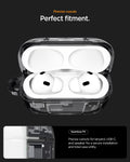 ACS09823 - AirPods Pro 3 Series Ultra Hybrid Zero One (MagFit) in Zero One Black precise cutouts. perfect fitment. seamless fit. precise cutouts for lanyard, USB-C and speaker for a secure installation and total case utility