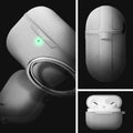 ASD00573 - Apple AirPods Pro Case Urban Fit in gray showing the different angles